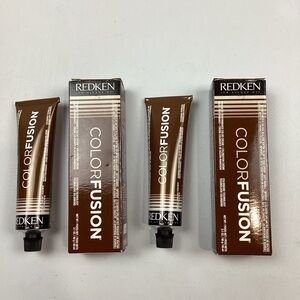 Redken Color Fusion Hair Color Bundle Lot of 2 Shade 6Ab ASH/blue